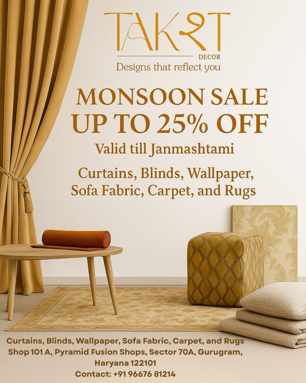 Instagram post from taksh_decor. This post is in position 19.