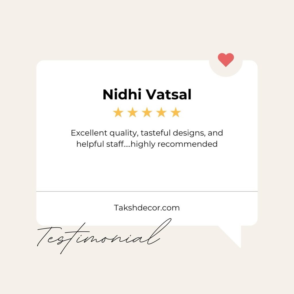 Instagram post from taksh_decor. This post is in position 15.